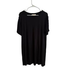 Michael by Michael Kors Women's Black Dress - Size 1X